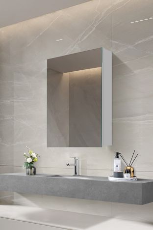 Estella mirrored bathroom cabinet mirror