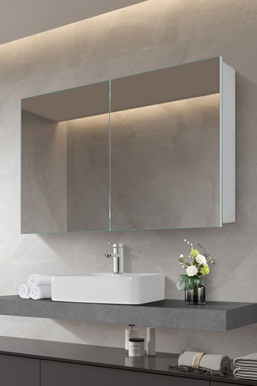 Neptune mirrored bathroom cabinet