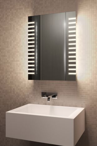 Platinum LED Bathroom Demister Cabinet