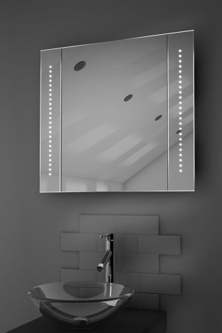 Astound LED bathroom cabinet with Bluetooth audio