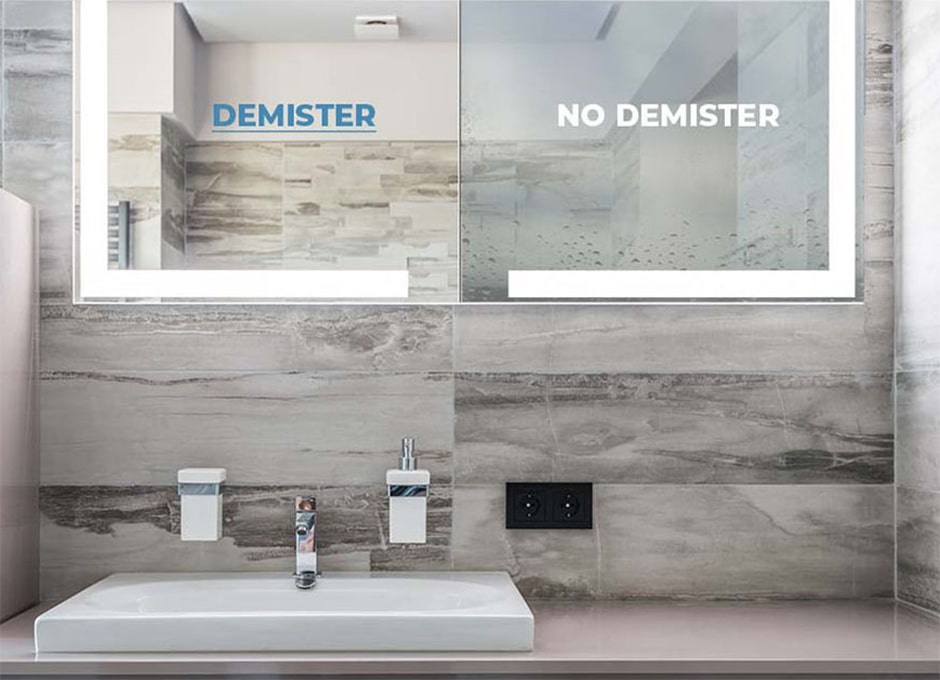 Heated DEMISTER